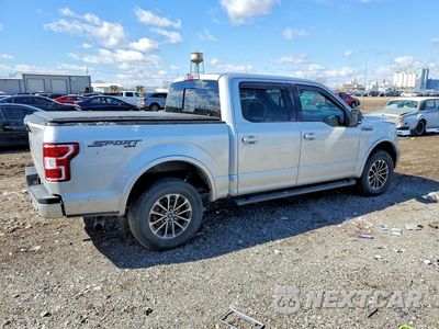 Trzecie zdjęcie samochodu z tyłu: 2018 FORD F150 SUPERCREW VIN:1FTEW1E54JKF91843 - miniatura