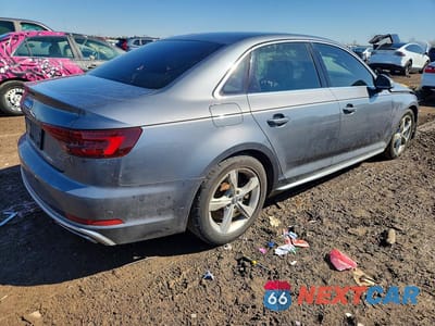 Trzecie zdjęcie samochodu z tyłu: 2019 AUDI A4 PREMIUM VIN:WAUDNAF46KA031718 - miniatura