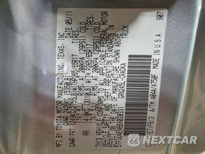 Zdjęcie 12 z 13 samochodu: 2011 TOYOTA TACOMA V6 VIN:5TFUU4EN6BX020331 - miniatura