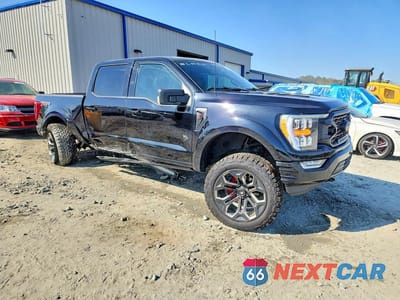 Czwarte zdjęcie samochodu z boku: 2022 FORD F150 SUPERCREW VIN:1FTFW1E58NKD05972 - miniatura