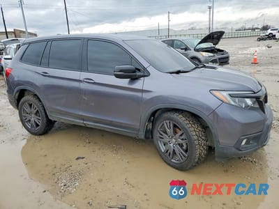 Czwarte zdjęcie samochodu z boku: 2021 HONDA PASSPORT EXL VIN:5FNYF8H50MB032261 - miniatura