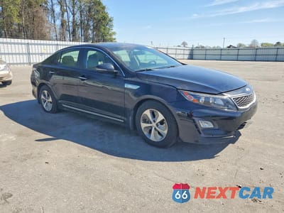 Czwarte zdjęcie samochodu z boku: 2016 KIA OPTIMA HYBRID BASE VIN:KNAGM4AD6G5099624 - miniatura