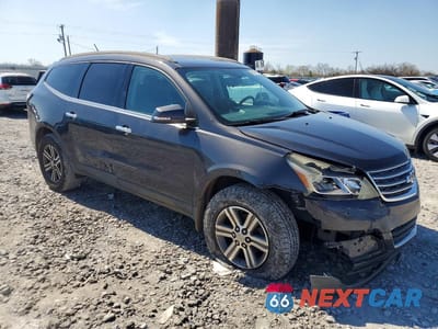 Czwarte zdjęcie samochodu z boku: 2013 CHEVROLET TRAVERSE VIN:1GNKRGKDXDJ182188 - miniatura