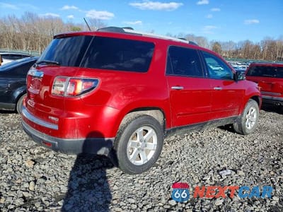 Trzecie zdjęcie samochodu z tyłu: 2013 GMC ACADIA SLE VIN:1GKKVPKDXDJ249008 - miniatura