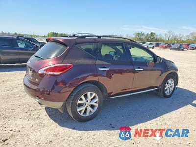 Trzecie zdjęcie samochodu z tyłu: 2014 NISSAN MURANO SL VIN:JN8AZ1MU8EW405447 - miniatura