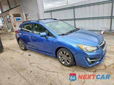 Czwarte zdjęcie samochodu z boku: 2015 SUBARU IMPREZA SPORT VIN:JF1GPAT68FH312485 - miniatura