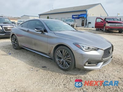 Czwarte zdjęcie samochodu z boku: 2020 INFINITI Q60 3.0T LUXE VIN:JN1EV7EL0LM380296 - miniatura