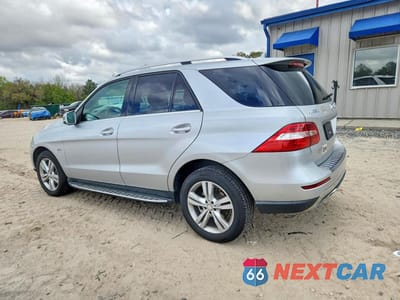 Drugie zdjęcie samochodu z przodu: 2012 MERCEDES-BENZ ML 350 4MATIC VIN:4JGDA5HB9CA033199 - miniatura
