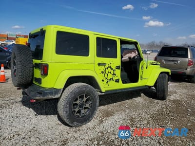 Trzecie zdjęcie samochodu z tyłu: 2016 JEEP WRANGLER UNLIMITED RUBICON VIN:1C4HJWFG6GL322836 - miniatura