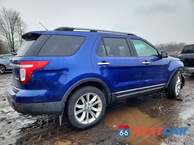 Trzecie zdjęcie samochodu z tyłu: 2013 FORD EXPLORER LIMITED VIN:1FM5K8F84DGA73568 - miniatura