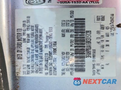 Zdjęcie 12 z 12 samochodu: 2011 FORD FUSION SEL VIN:3FAHP0JA1BR315128 - miniatura