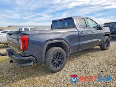 Trzecie zdjęcie samochodu z tyłu: 2023 GMC SIERRA K1500 ELEVATION VIN:1GTRUCED8PZ300450 - miniatura