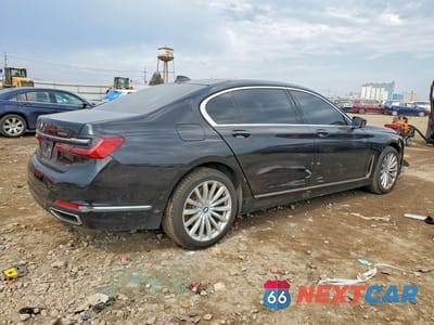 Trzecie zdjęcie samochodu z tyłu: 2022 BMW 740LI XDRIVE VIN:WBA7T4C05NCH98171 - miniatura