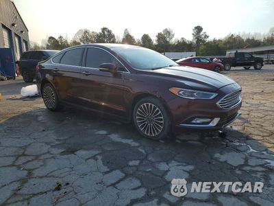 Czwarte zdjęcie samochodu z boku: 2017 FORD FUSION TITANIUM VIN:3FA6P0K90HR250292 - miniatura