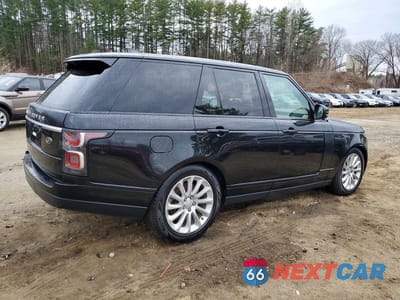 Trzecie zdjęcie samochodu z tyłu: 2020 LAND ROVER RANGE ROVER HSE VIN:SALGS2RU9LA592662 - miniatura