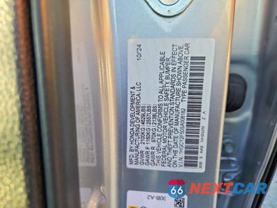 Zdjęcie 12 z 12 samochodu: 2025 HONDA ACCORD HYBRID SPORT VIN:1HGCY2F50SA008182 - miniatura