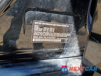 Zdjęcie 12 z 12 samochodu: 2018 BMW M550XI VIN:WBAJB9C58JG463682 - miniatura