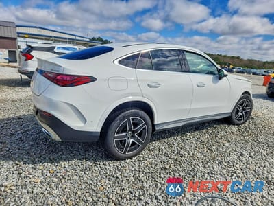 Trzecie zdjęcie samochodu z tyłu: 2026 MERCEDES-BENZ GLC COUPE 300 4MATIC VIN:W1NKJ4HB8TF426354 - miniatura