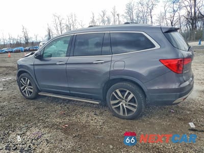 Drugie zdjęcie samochodu z przodu: 2016 HONDA PILOT ELITE VIN:5FNYF6H01GB093700 - miniatura
