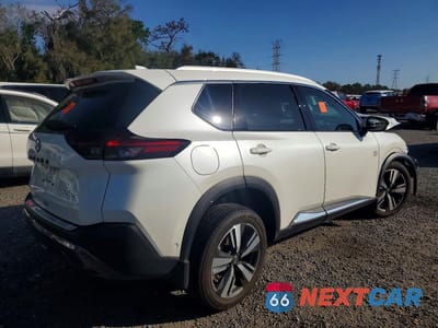 Trzecie zdjęcie samochodu z tyłu: 2023 NISSAN ROGUE SL VIN:5N1BT3CB6PC842621 - miniatura