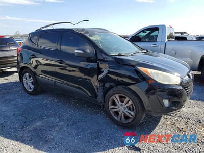 Czwarte zdjęcie samochodu z boku: 2013 HYUNDAI TUCSON GLS VIN:KM8JU3AC9DU592057 - miniatura