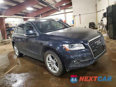 Czwarte zdjęcie samochodu z boku: 2014 AUDI Q5 PREMIUM PLUS VIN:WA1DGAFP3EA046120 - miniatura