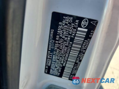 Zdjęcie 13 z 13 samochodu: 2014 TOYOTA YARIS 3-DOOR L FLEET VIN:VNKJTUD36EA007518 - miniatura