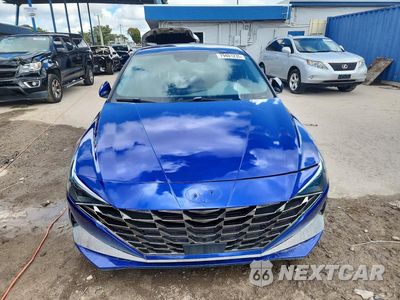 Piąte zdjęcie samochodu w środku: 2022 HYUNDAI ELANTRA SEL VIN:KMHLM4AG0NU285055 - miniatura