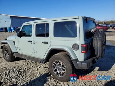 Drugie zdjęcie samochodu z przodu: 2024 JEEP WRANGLER SAHARA VIN:1C4PJXEG9RW335956 - miniatura