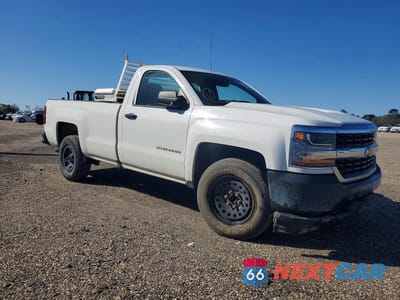 Czwarte zdjęcie samochodu z boku: 2021 CHEVROLET SILVERADO C1500 VIN:3GCNWAEH9MG119756 - miniatura