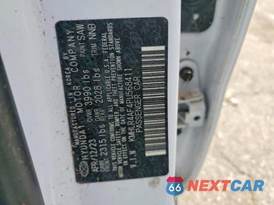 Zdjęcie 12 z 12 samochodu: 2023 HYUNDAI ELANTRA N LINE VIN:KMHLR4AF4PU568411 - miniatura