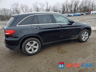 Trzecie zdjęcie samochodu z tyłu: 2018 MERCEDES-BENZ GLC 300 4MATIC VIN:WDC0G4KB4JV030764 - miniatura