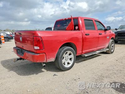 Trzecie zdjęcie samochodu z tyłu: 2018 RAM 1500 ST VIN:3C6RR6KG0JG264429 - miniatura