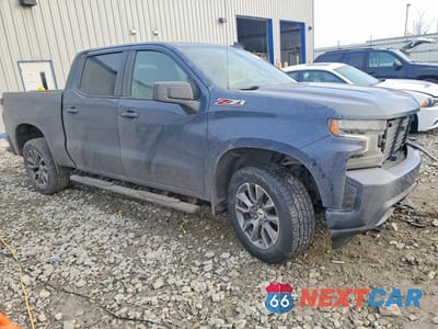 Czwarte zdjęcie samochodu z boku: 2021 CHEVROLET SILVERADO K1500 RST VIN:1GCUYEED1MZ434254 - miniatura