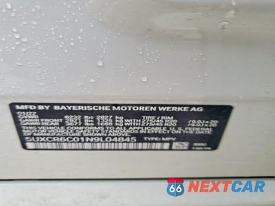 Zdjęcie 13 z 13 samochodu: 2022 BMW X5 XDRIVE40I VIN:5UXCR6C01N9L04845 - miniatura