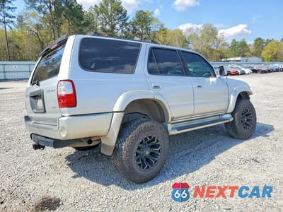 Trzecie zdjęcie samochodu z tyłu: 2001 TOYOTA 4RUNNER SR5 VIN:JT3HN86R610351235 - miniatura