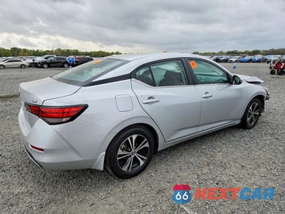 Trzecie zdjęcie samochodu z tyłu: 2022 NISSAN SENTRA SV VIN:3N1AB8CV3NY207521 - miniatura