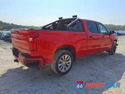 Trzecie zdjęcie samochodu z tyłu: 2020 CHEVROLET SILVERADO C1500 CUSTOM VIN:3GCPWBEH4LG226985 - miniatura