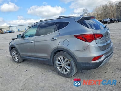 Drugie zdjęcie samochodu z przodu: 2018 HYUNDAI SANTA FE SPORT 2.0T VIN:5NMZU4LA2JH105826 - miniatura