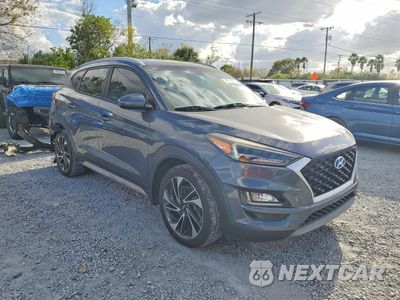 Czwarte zdjęcie samochodu z boku: 2019 HYUNDAI TUCSON SPORT VIN:KM8J33AL5KU045058 - miniatura