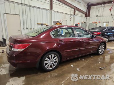 Trzecie zdjęcie samochodu z tyłu: 2012 HONDA ACCORD EXL VIN:1HGCP2F82CA054739 - miniatura
