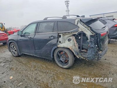 Drugie zdjęcie samochodu z przodu: 2020 TOYOTA HIGHLANDER XLE VIN:5TDHZRBH8LS503177 - miniatura
