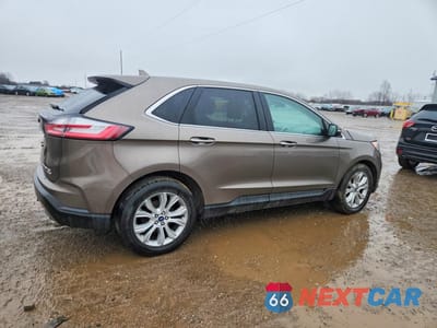 Trzecie zdjęcie samochodu z tyłu: 2019 FORD EDGE TITANIUM VIN:2FMPK4K96KBB74972 - miniatura