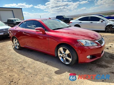 Czwarte zdjęcie samochodu z boku: 2010 LEXUS IS 250C BASE VIN:JTHFF2C21A2507379 - miniatura