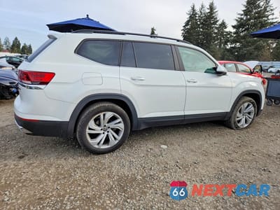 Trzecie zdjęcie samochodu z tyłu: 2021 VOLKSWAGEN ATLAS SE VIN:1V2HR2CA6MC571276 - miniatura