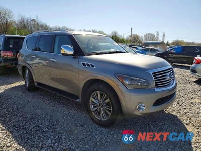 Czwarte zdjęcie samochodu z boku: 2014 INFINITI QX80 BASE VIN:JN8AZ2NE3E9069119 - miniatura
