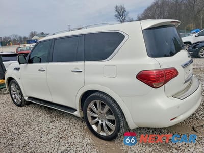 Drugie zdjęcie samochodu z przodu: 2014 INFINITI QX80 BASE VIN:JN8AZ2NE9E9062773 - miniatura