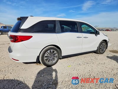 Trzecie zdjęcie samochodu z tyłu: 2023 HONDA ODYSSEY EXL VIN:5FNRL6H67PB015097 - miniatura