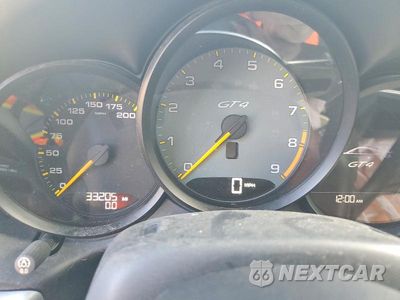 Zdjęcie 9 z 11 samochodu: 2016 PORSCHE CAYMAN GT4 VIN:WP0AC2A82GK197098 - miniatura