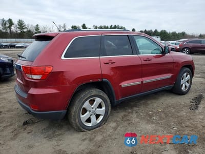 Trzecie zdjęcie samochodu z tyłu: 2013 JEEP GRAND CHEROKEE LAREDO VIN:1C4RJFAG1DC600064 - miniatura
